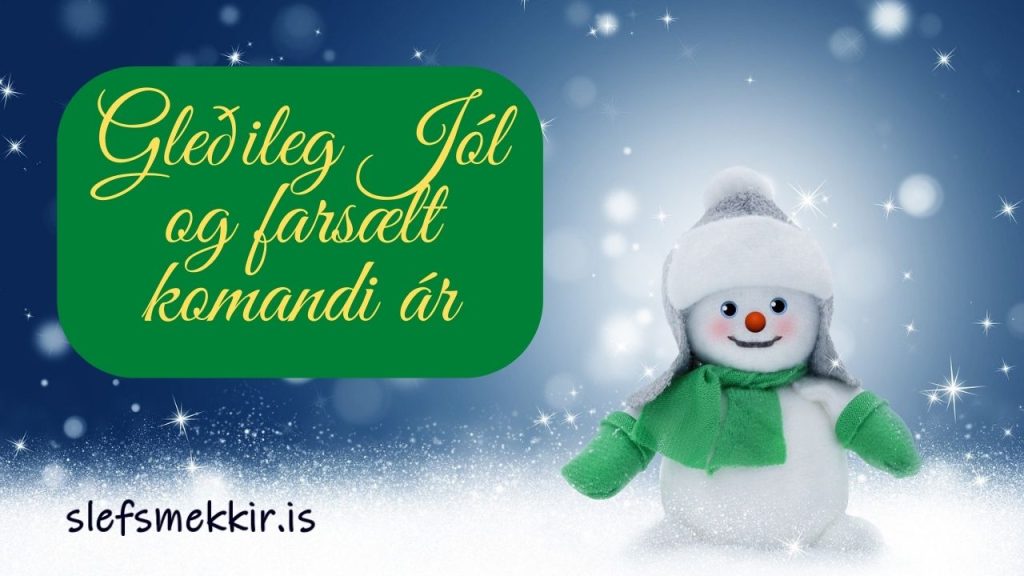 Gleðileg jól og gott og farsælt komandi ár. Þökkum viðskiptin á árinu
